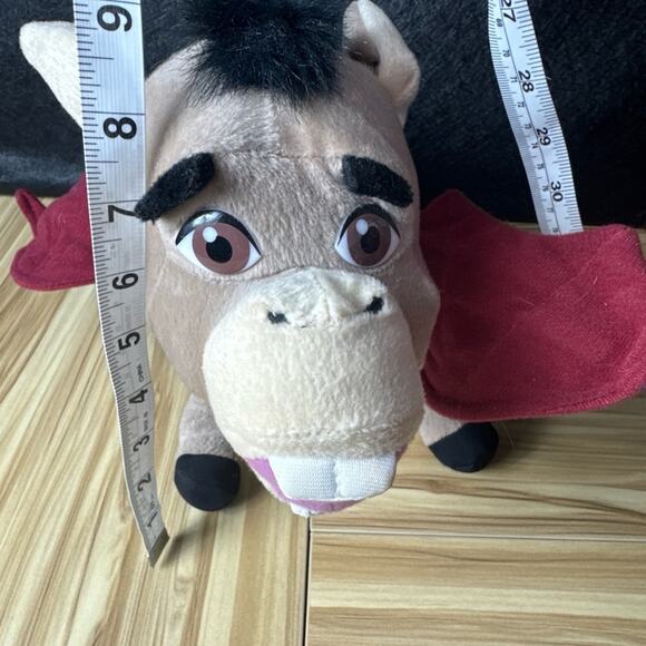 Vintage Nanco Puss In Boots Plush Stuffed Character Shrek 2 with Dragon Donkey - Picture 9 of 14